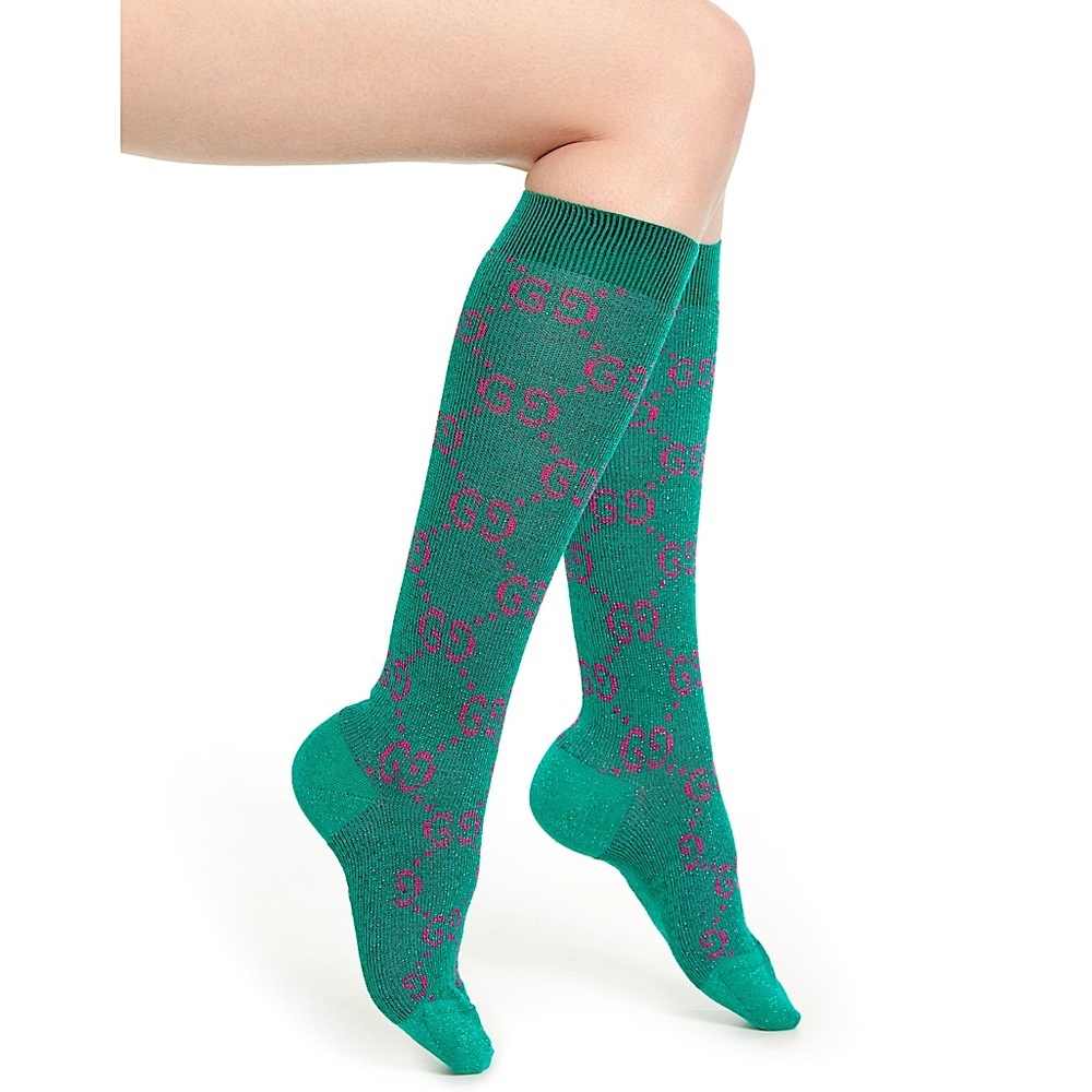 Gucci green socks